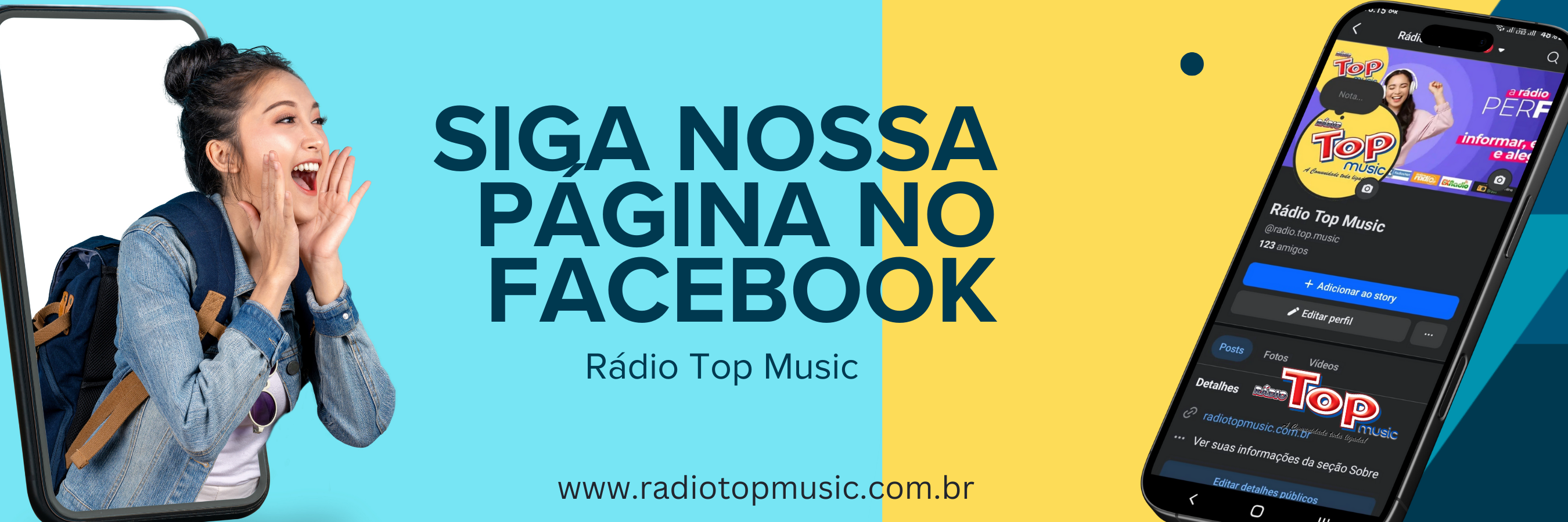 Siga nossa Página no Facebook